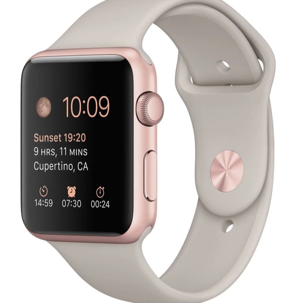 Apple Watch Sport 42mm Rose Gold Aluminum Series 1